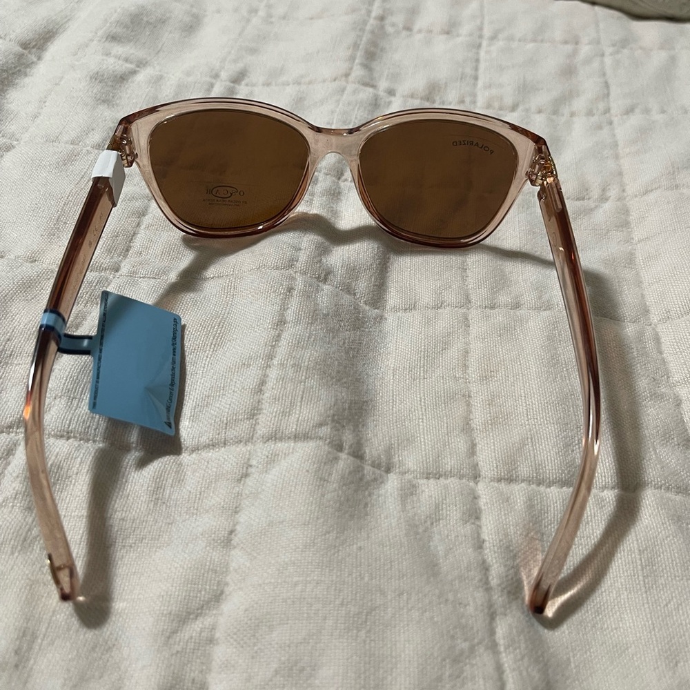 Oscar de la renta brown clear sunglasses - Picture 3 of 3